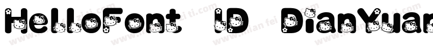 HelloFont ID DianYuan 45字体转换